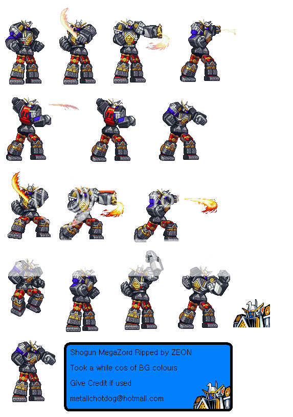 shogun megazord manner